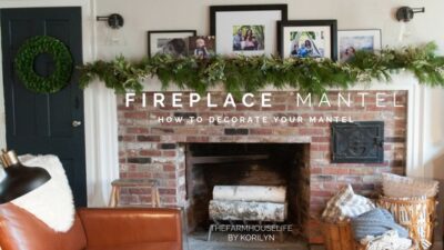 How to decorate your mantel