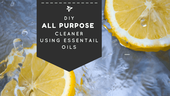 DIY All Purpose Cleaner Using Essential Oils