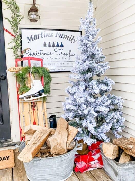 DIY Fresh Christmas Garland The Farmhouse Life