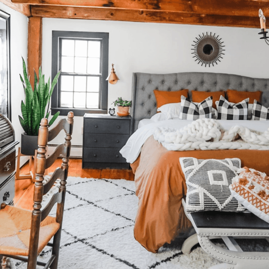 Creating a cozy bedroom to relax, recharge, and refresh!