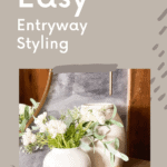 easy entryway styling