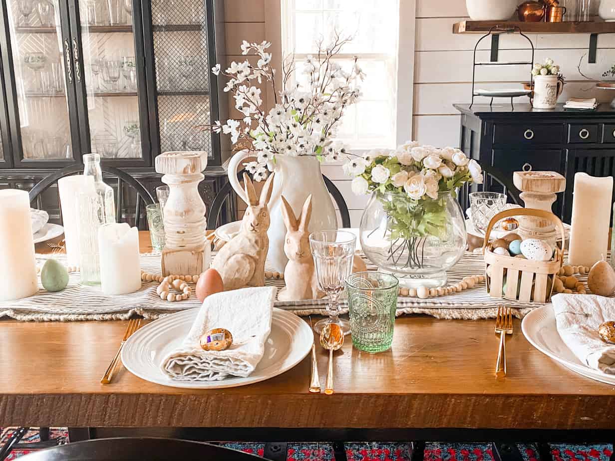 6 simple steps to creating an easy Easter tablescape this Spring - The ...