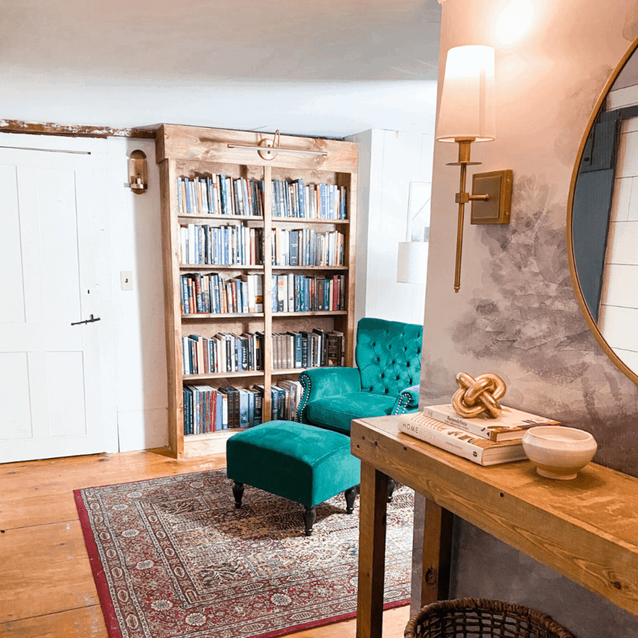 Turn Your Landing Into a Cozy Library Nook in Seven Simple Steps