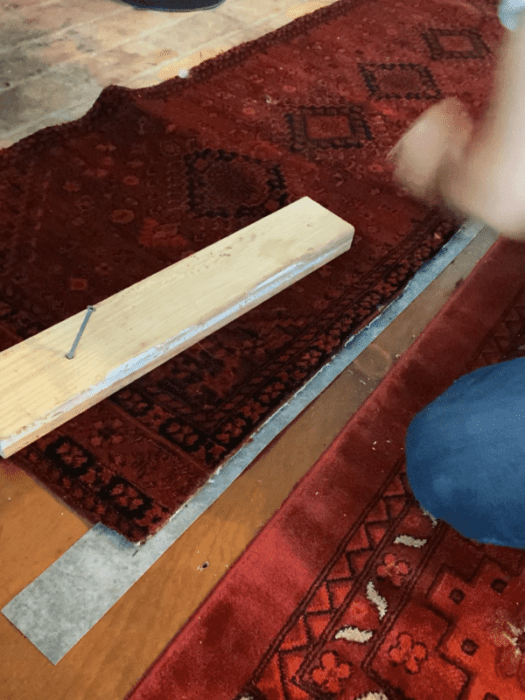 How to bind carpet edges at home The Farmhouse Life